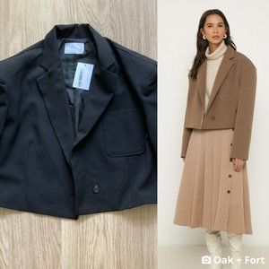 Oversized Cropped (Blazer) Jacket (JACKET 4562)